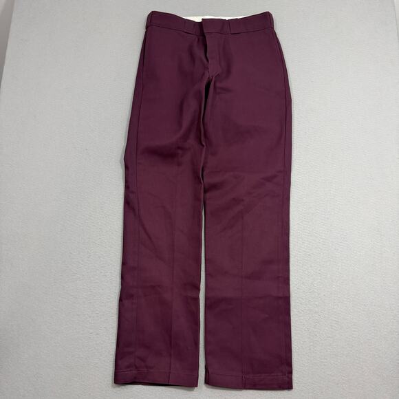 Dickies Other - Dickies Icons 874 Original Fit Pants Men's 32x32 Maroon Red Workwear Work Skate